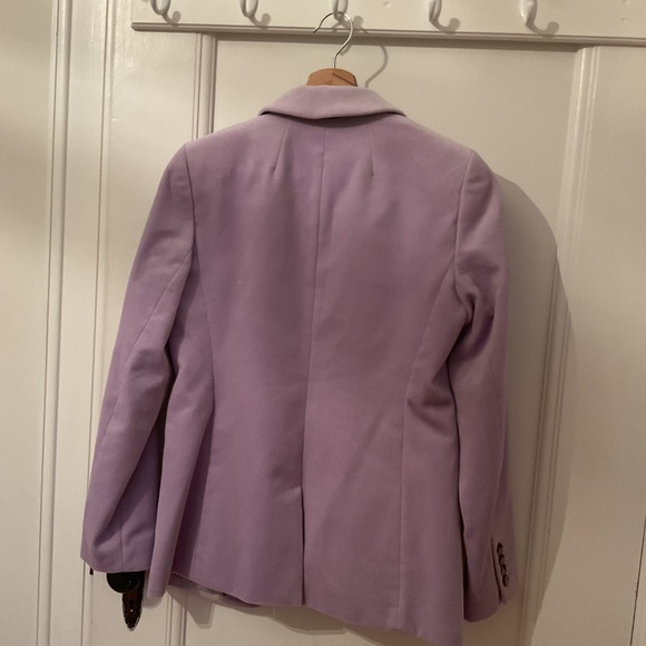 J Crew Lilac Velvet Parke Blazer - Picture 7 of 13